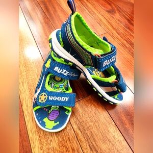 Kids Toy Story Velcro Sandals